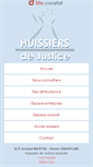 Mobile Screenshot of huissier-59-lille.fr